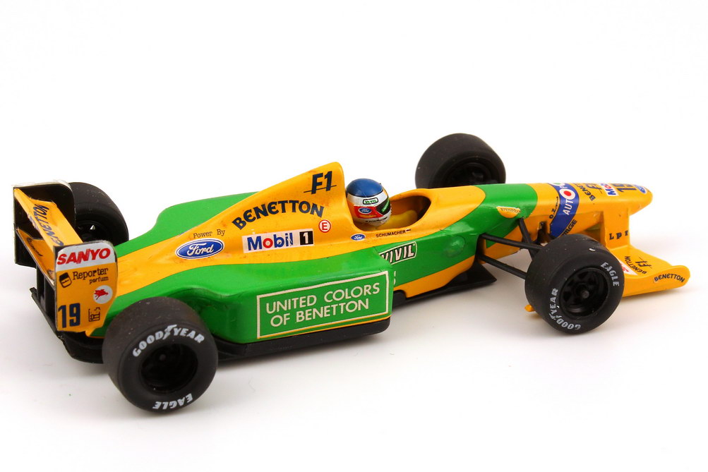 Foto 1:43 Benetton Ford B192 Formel 1 1992 Nr.19, Michael Schumacher Onyx 143