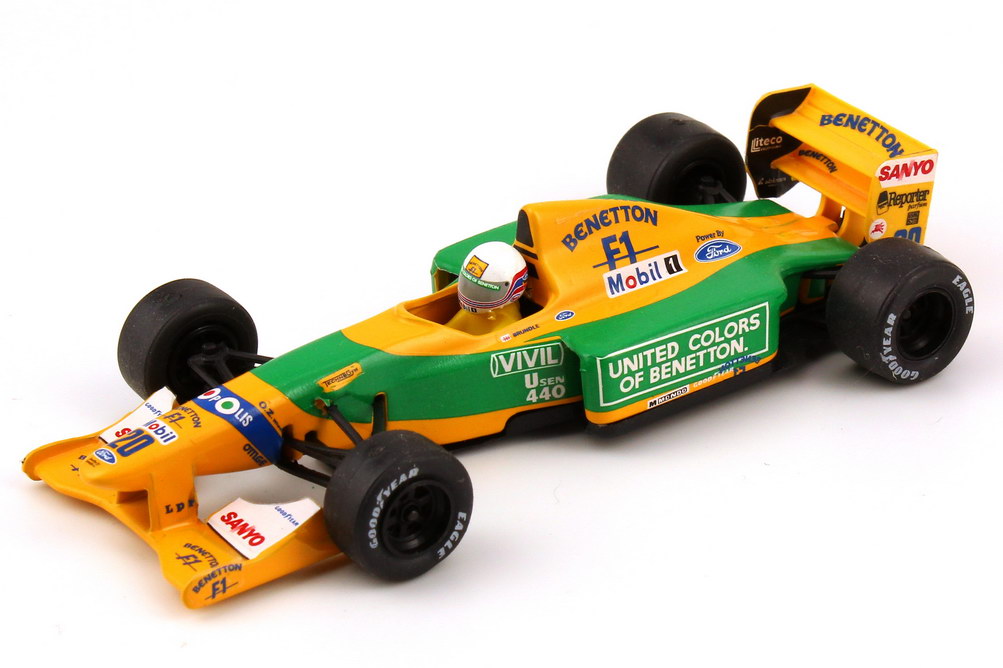 Foto 1:43 Benetton Ford B192 Formel 1 1992 Nr.20, Martin Brundle Onyx 144