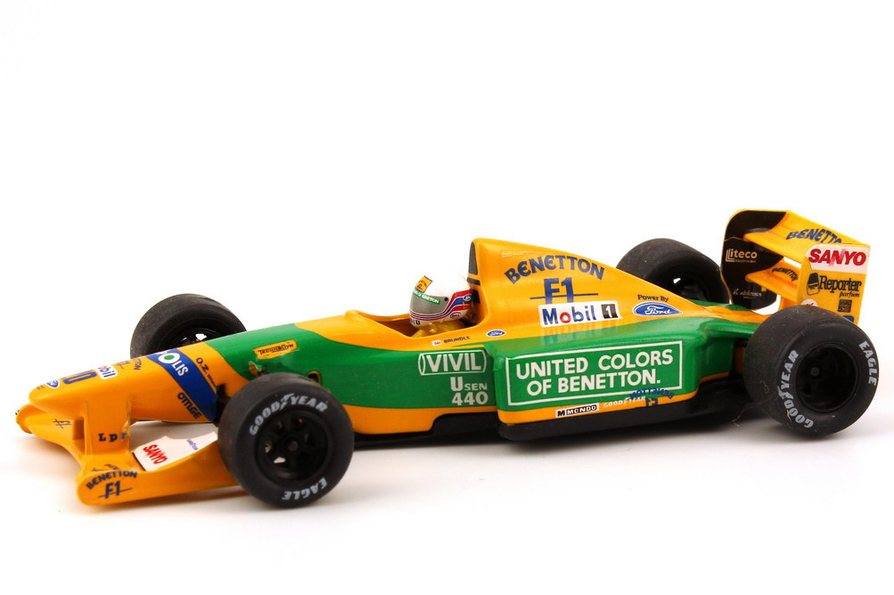Foto 1:43 Benetton Ford B192 Formel 1 1992 Nr.20, Martin Brundle Onyx 144