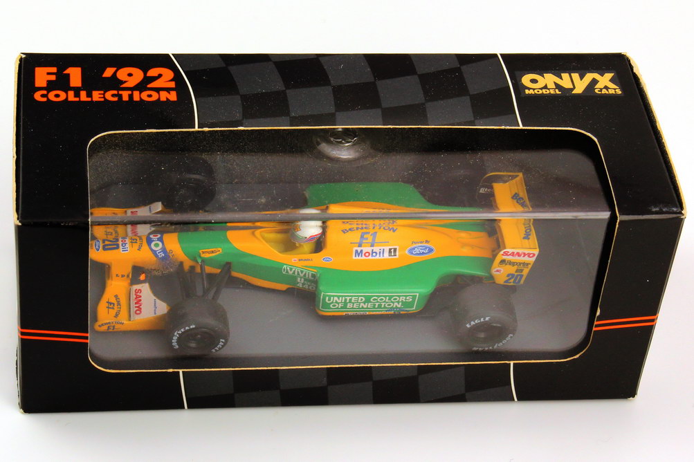 Foto 1:43 Benetton Ford B192 Formel 1 1992 Nr.20, Martin Brundle Onyx 144