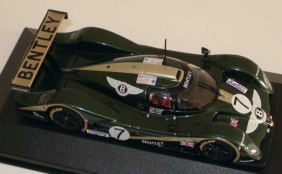Foto 1:43 Bentley EXP Speed 8 Le Mans 2001 Nr.7, Brundle/Ortelli/Smith Ixo LMM029
