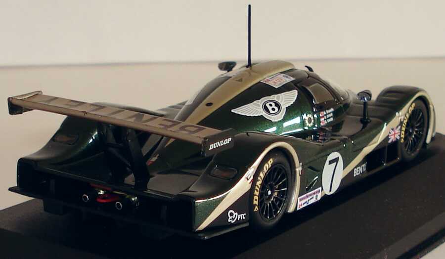 Foto 1:43 Bentley EXP Speed 8 Le Mans 2001 Nr.7, Brundle/Ortelli/Smith Ixo LMM029