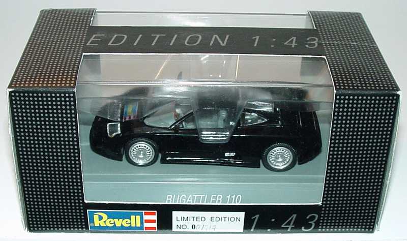Foto 1:43 Bugatti EB 110 schwarz Revell 1994 (Messemodell, Limited Edition) Revell 08505