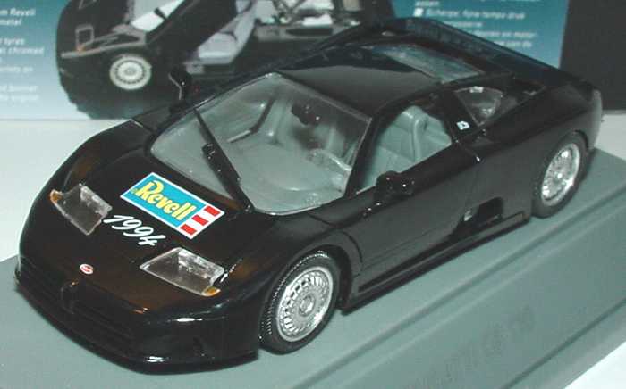 Foto 1:43 Bugatti EB 110 schwarz Revell 1994 (Messemodell, Limited Edition) Revell 08505