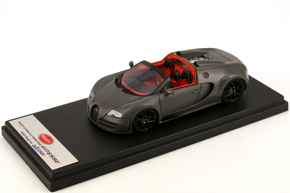Foto 1:43 Bugatti Veyron 16.4 Grand Sport Vitesse jet-grau/jet-grau-matt Looksmart LS396A