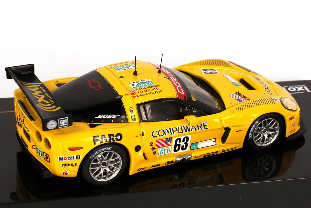 Foto 1:43 Chevrolet Corvette C6-R 24h von Le Mans 2007 Compuware Nr.63, O´Conell / Magnussen / Fellows Ixo LMM124