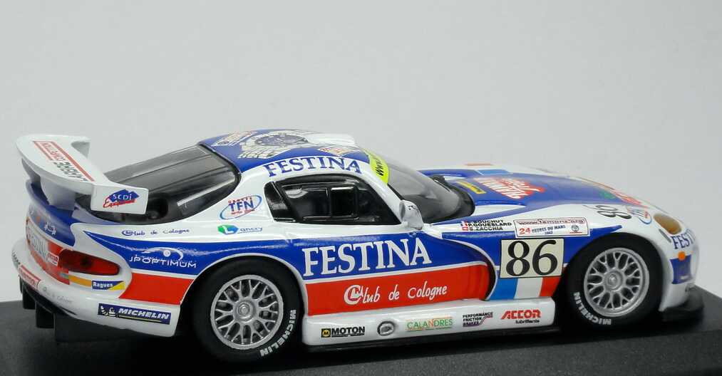 Foto 1:43 Chrysler Viper GTS-R 24h von Le Mans 2003 Larbre-Competition, Festina Nr.86, Bouchut / Gouesiard / Zacchia Ixo