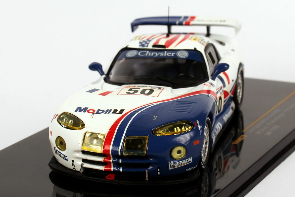 Foto 1:43 Chrysler Viper GTS-R 24h von Le Mans 1998 Mobil 1 Nr.50, Duez /  Wendlinger / Huisman Ixo LMM070