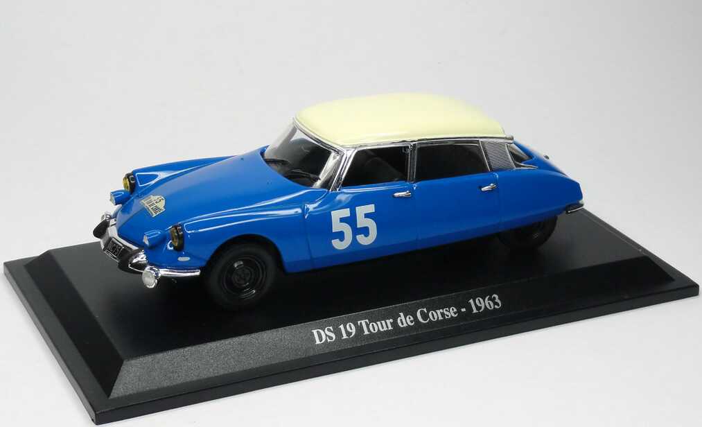Foto 1:43 Citroen DS 19 Rallye Tour de Corse 1963 Nr.55 Norev