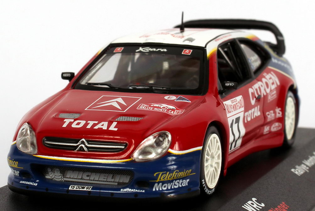 Foto 1:43 Citroen Xsara WRC Rally Monte-Carlo 2003 Total Nr.17, Colin McRae / Derek Ringer Ixo