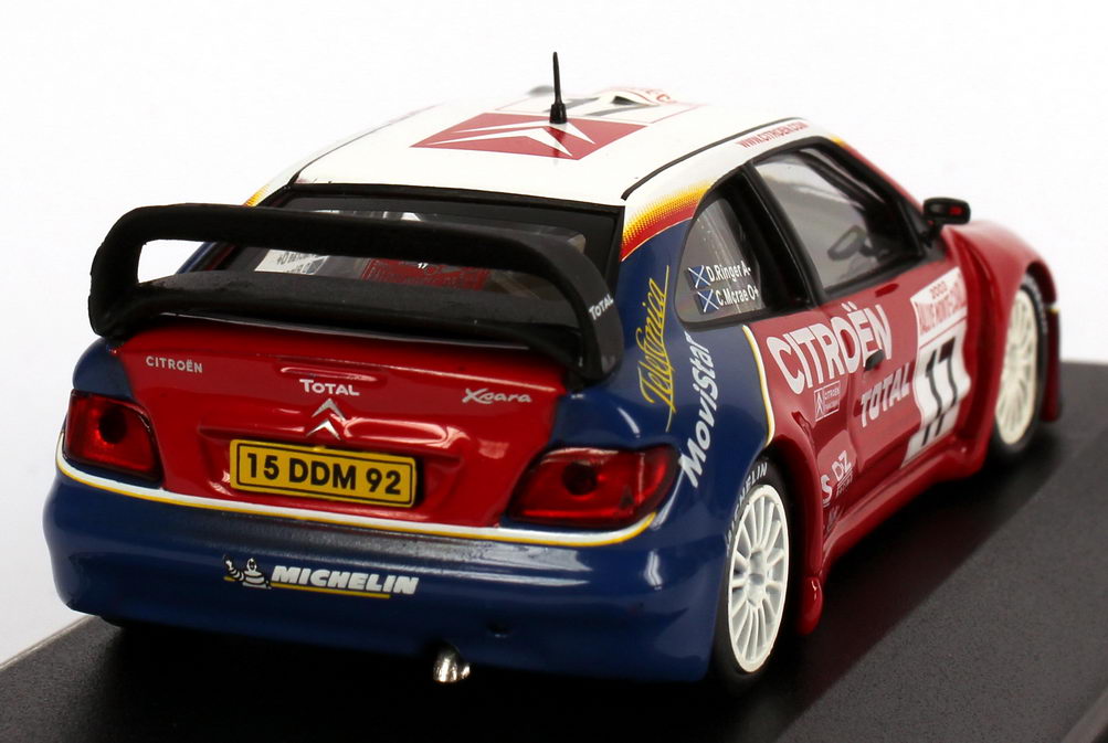 Foto 1:43 Citroen Xsara WRC Rally Monte-Carlo 2003 Total Nr.17, Colin McRae / Derek Ringer Ixo