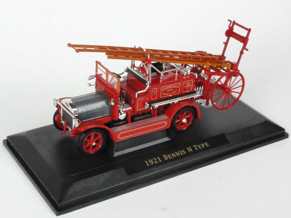 Foto 1:43 Dennis N Type (1921) Fire Engine Bass, Ratcliff & Gretton Fire Brigade Yat Ming 43008