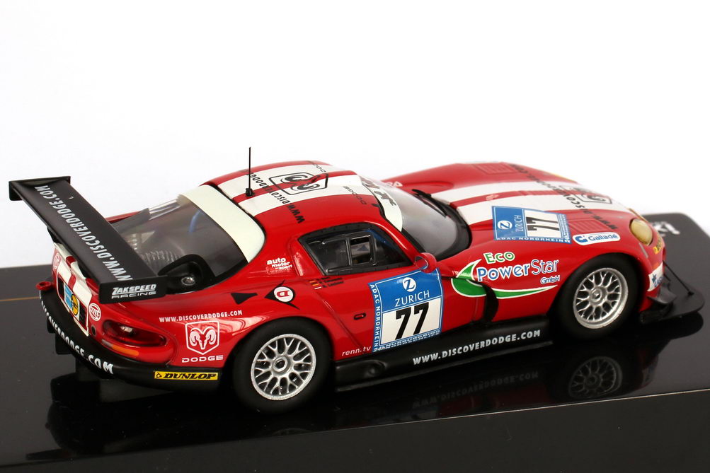 Foto 1:43 Dodge Viper GTS-R 24h Nürburgring 2005 Zakspeed, Discover Dodge Nr.77, Zakowski / Lechner / Bert Ixo GTM034