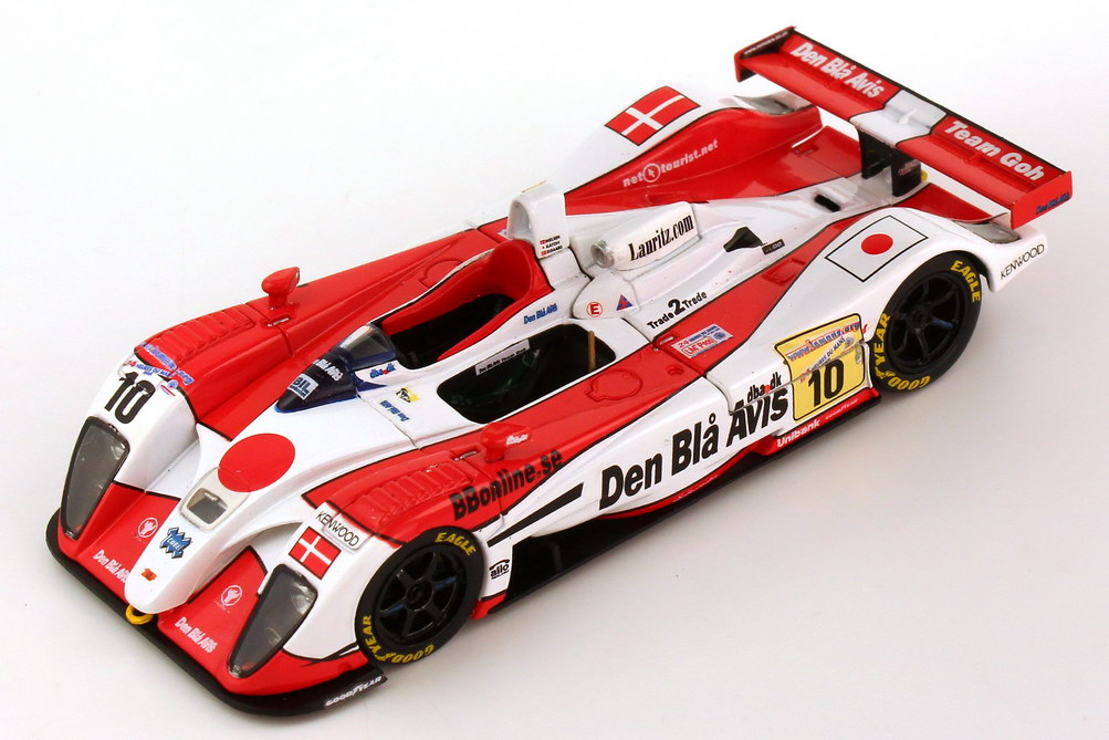 Foto 1:43 Dome S101 24h von LeMans 2001 Team Goh Den Bla Avis Nr.10, John Nielsen / Hiroki Katoh / Casper Elgaard Ebbro 43212