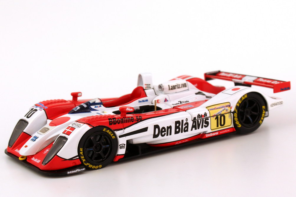 Foto 1:43 Dome S101 24h von LeMans 2001 Team Goh Den Bla Avis Nr.10, John Nielsen / Hiroki Katoh / Casper Elgaard Ebbro 43212