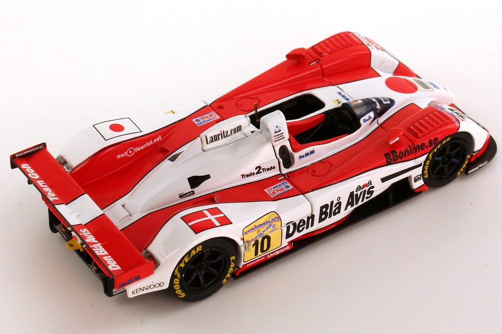 Foto 1:43 Dome S101 24h von LeMans 2001 Team Goh Den Bla Avis Nr.10, John Nielsen / Hiroki Katoh / Casper Elgaard Ebbro 43212