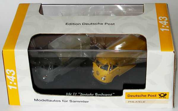 Foto 1:43 Edition Deutsche Post VW T1 (VW T1 Pritsche/Plane Fernmeldedienst + VW T1 Kasten Post) Schuco 03986S