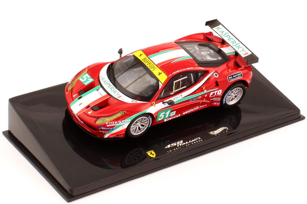Foto 1:43 Ferrari 458 Italia GT2 24h von Le Mans 2011 AF Corse Nr.51, Fisichella / Bruni / Vilander Elite X5497