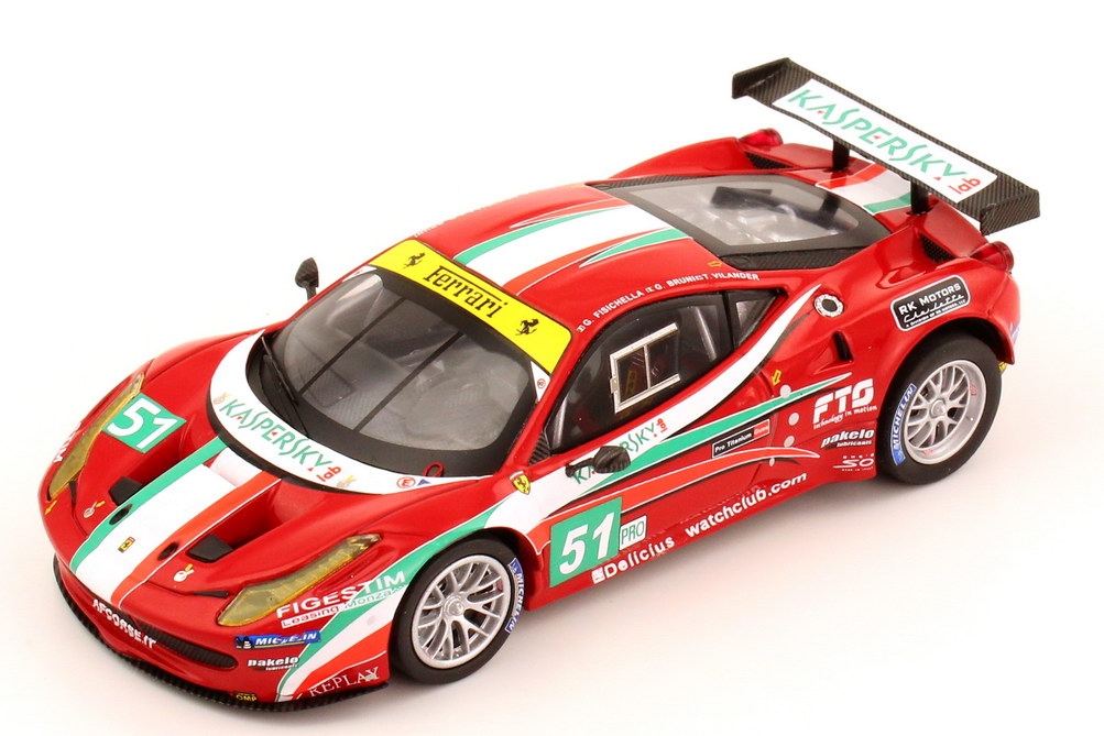 Foto 1:43 Ferrari 458 Italia GT2 24h von Le Mans 2011 AF Corse Nr.51, Fisichella / Bruni / Vilander Elite X5497