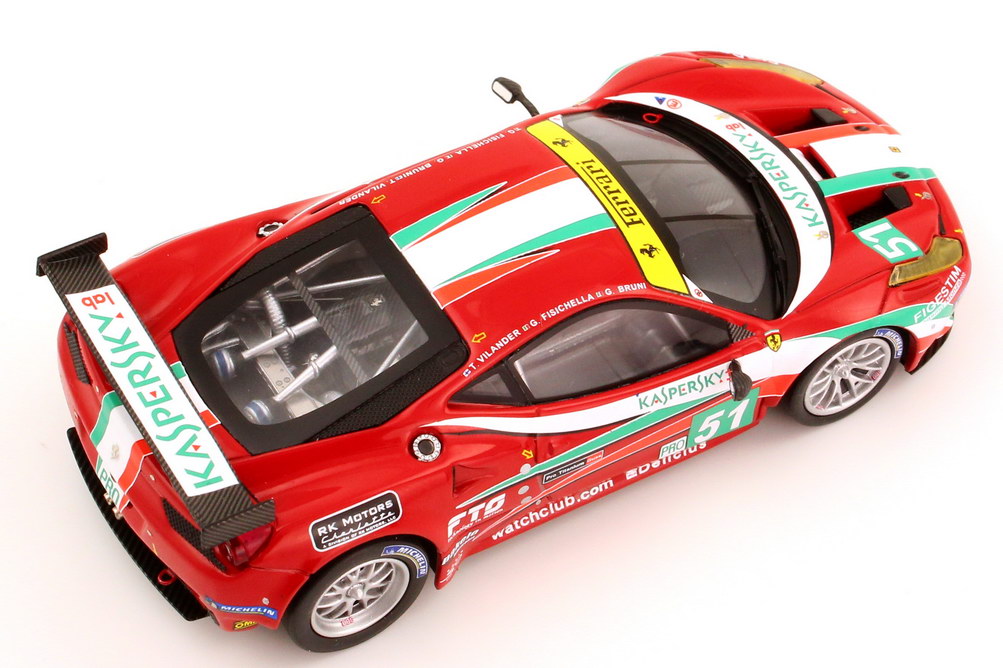 Foto 1:43 Ferrari 458 Italia GT2 24h von Le Mans 2011 AF Corse Nr.51, Fisichella / Bruni / Vilander Elite X5497