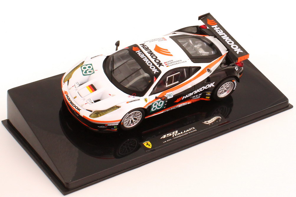 Foto 1:43 Ferrari 458 Italia GT2 24h von Le Mans 2011 Farnbacher Racing, Hankook Nr.89, Farnbacher / Simonsen / Keen Elite X5498