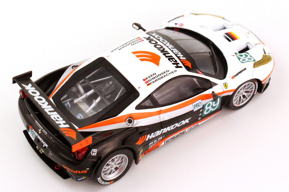 Foto 1:43 Ferrari 458 Italia GT2 24h von Le Mans 2011 Farnbacher Racing, Hankook Nr.89, Farnbacher / Simonsen / Keen Elite X5498