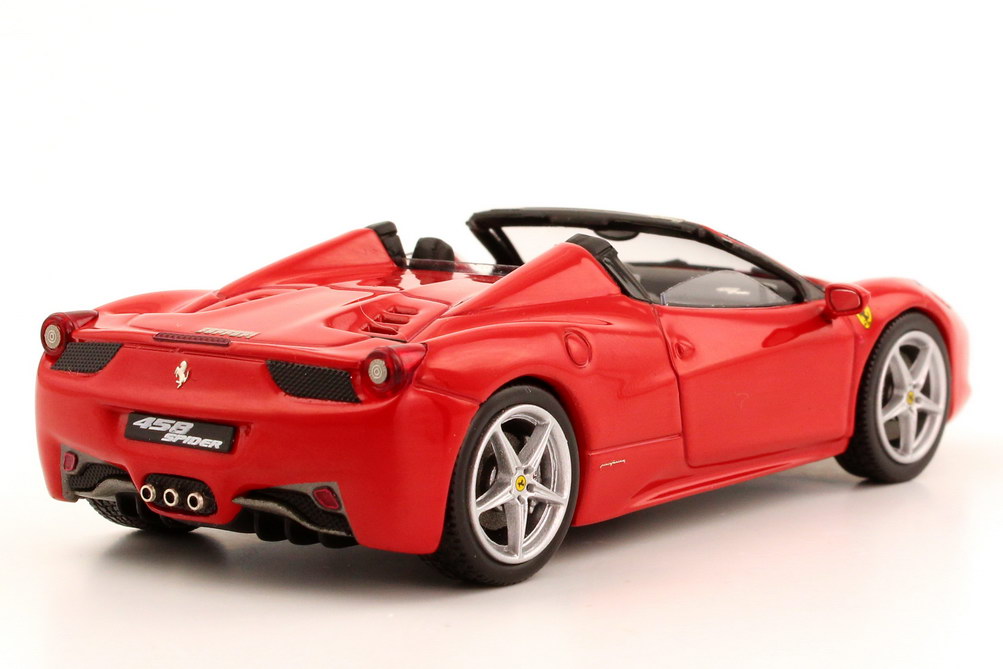 Foto 1:43 Ferrari 458 Spider rosso corsa rot Elite W1182