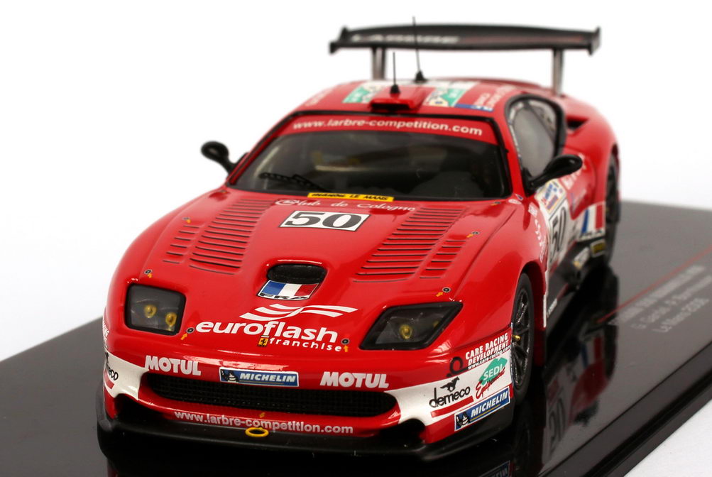 Foto 1:43 Ferrari 550 GTS 24h von Le Mans 2006 Larbre Competition Nr.50, Gardel / Bornhauser / Blanchemain Ixo FER070