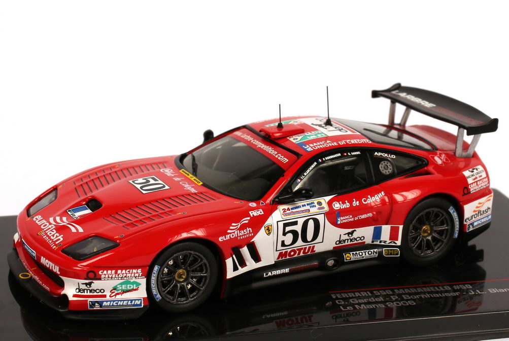 Foto 1:43 Ferrari 550 GTS 24h von Le Mans 2006 Larbre Competition Nr.50, Gardel / Bornhauser / Blanchemain Ixo FER070