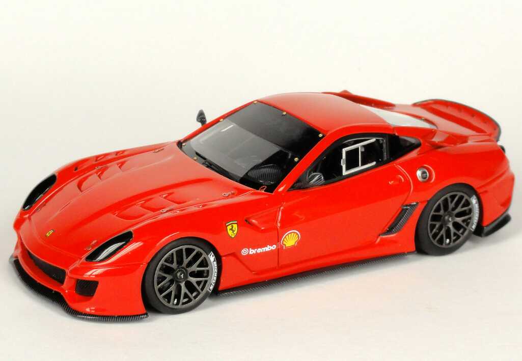 Foto 1:43 Ferrari 599XX rot Nurburgring Record Lap Time - Rundenrekord Nürburgring Looksmart LS368O