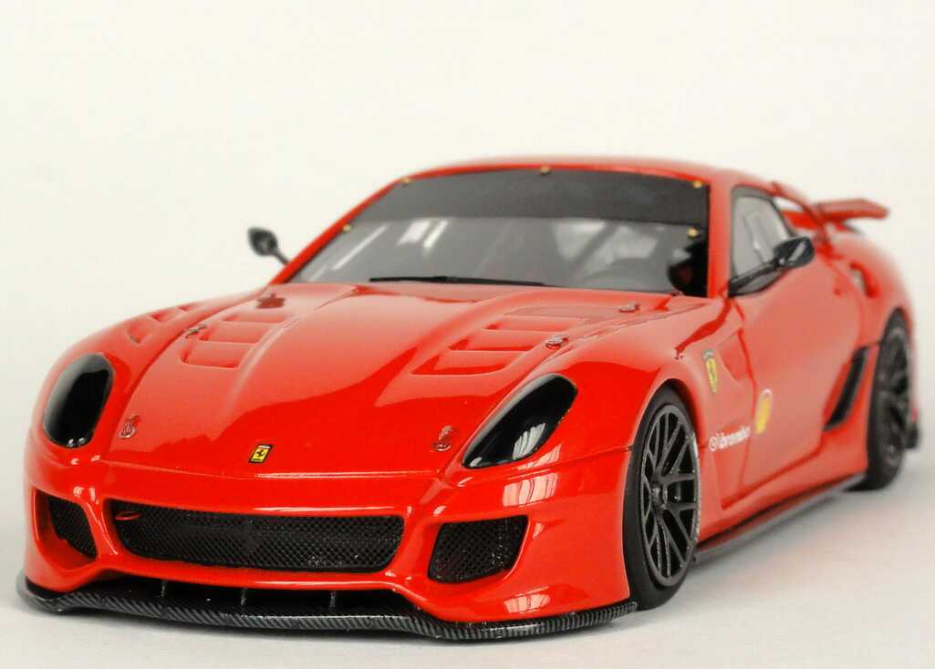 Foto 1:43 Ferrari 599XX rot Nurburgring Record Lap Time - Rundenrekord Nürburgring Looksmart LS368O