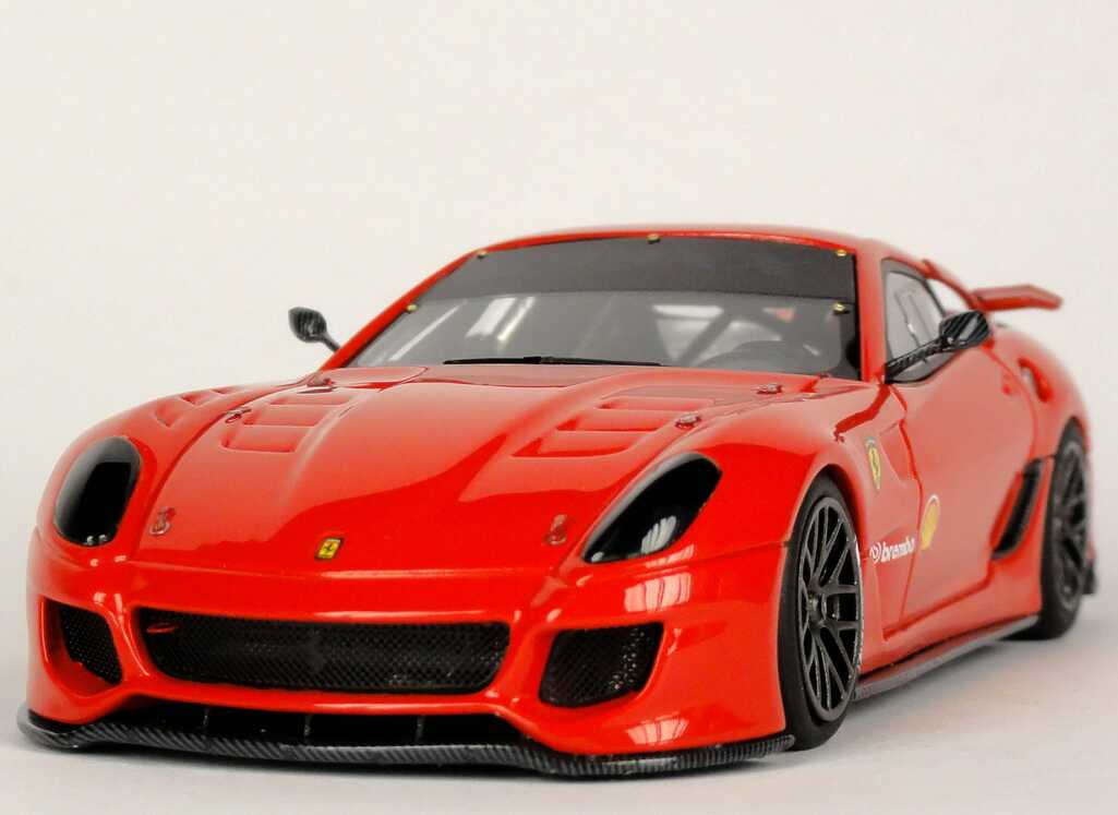 Foto 1:43 Ferrari 599XX rot Nurburgring Record Lap Time - Rundenrekord Nürburgring Looksmart LS368O