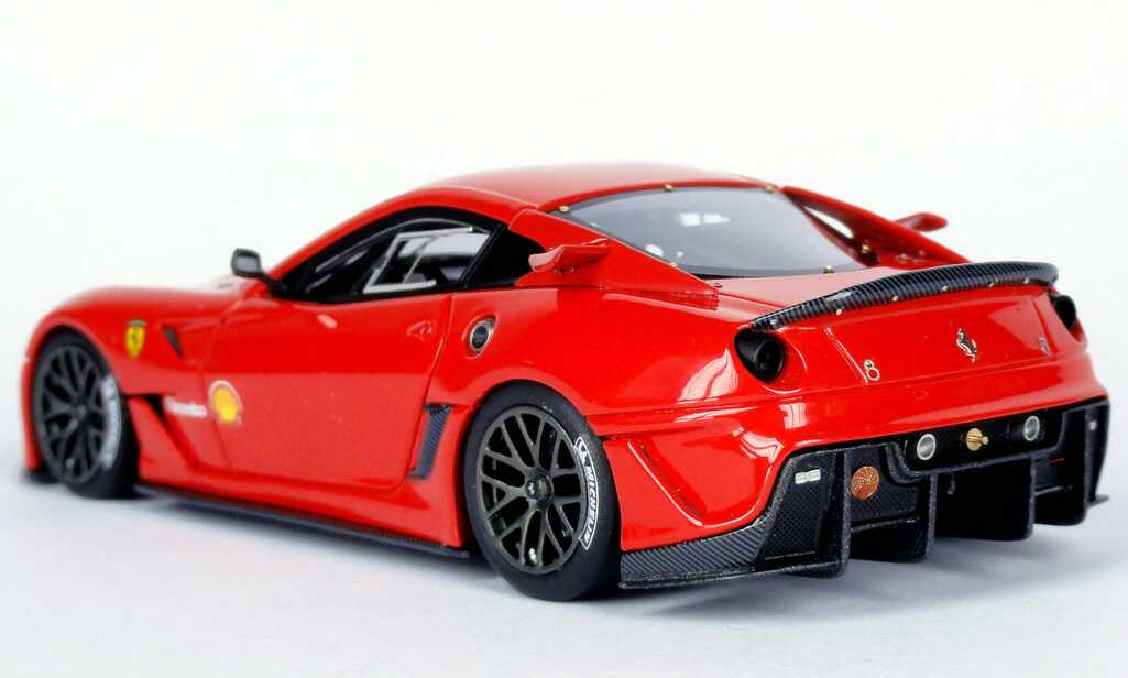 Foto 1:43 Ferrari 599XX rot Nurburgring Record Lap Time - Rundenrekord Nürburgring Looksmart LS368O