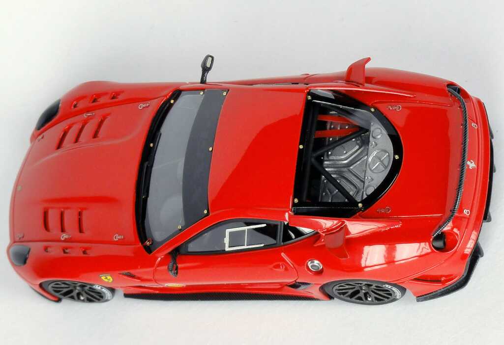 Foto 1:43 Ferrari 599XX rot Nurburgring Record Lap Time - Rundenrekord Nürburgring Looksmart LS368O