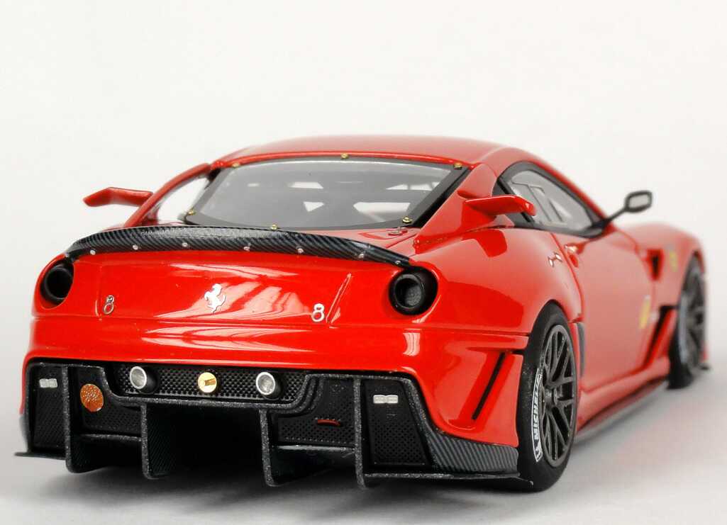 Foto 1:43 Ferrari 599XX rot Nurburgring Record Lap Time - Rundenrekord Nürburgring Looksmart LS368O