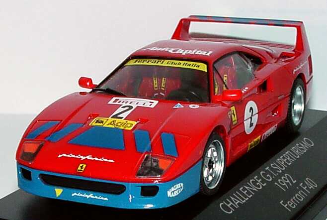 Foto 1:43 Ferrari F40 Challenge G.T. Super Turismo 1992 Nr.2, Pierre O herpa 180573