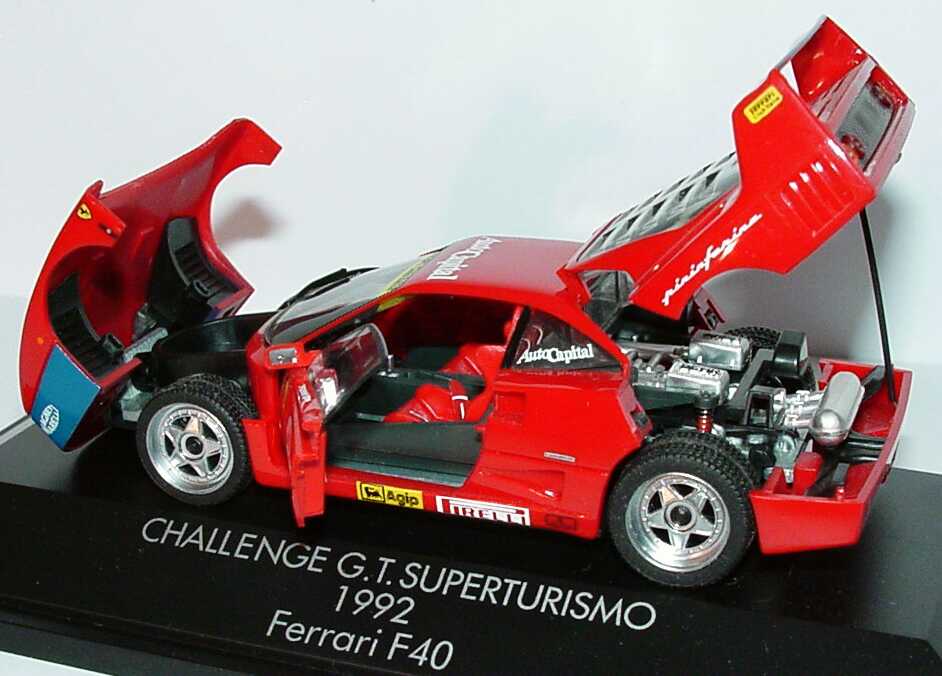 Foto 1:43 Ferrari F40 Challenge G.T. Super Turismo 1992 Nr.2, Pierre O herpa 180573