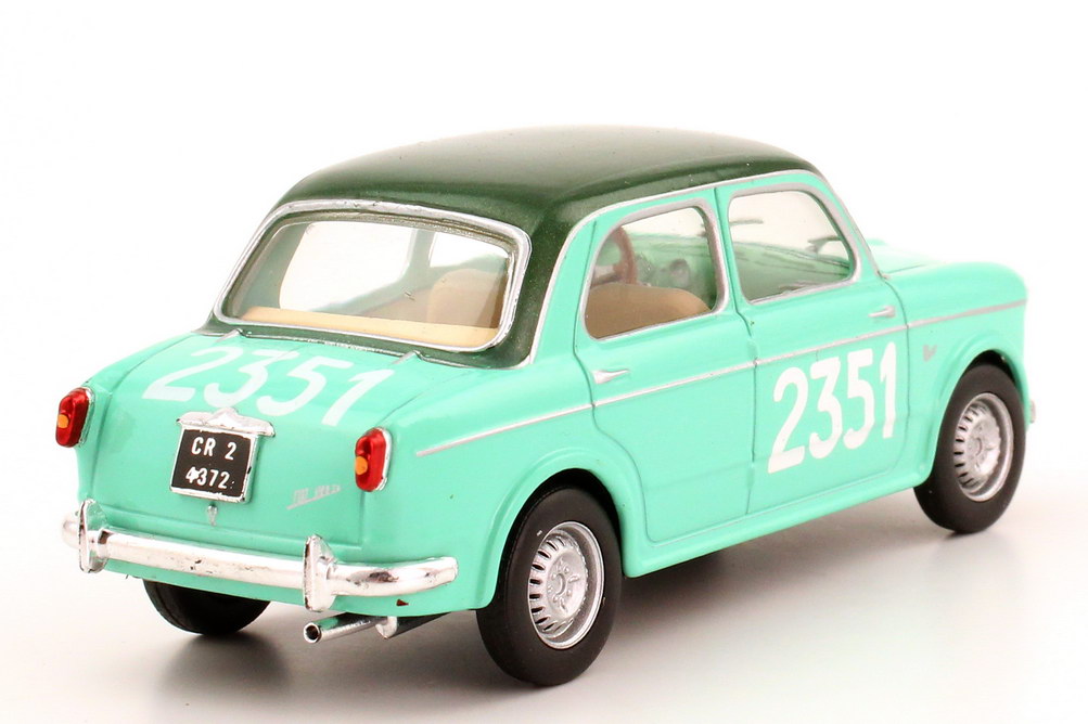 Foto 1:43 Fiat 1100-103 TV Mille-Miglia 1957 Nr.2351 Metro Hachette-Collection