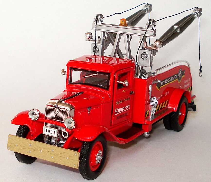 Foto 1:43 Ford Abschleppwagen / Tow Truck (1934) Big Bob´s Towing Snap-On 4304778