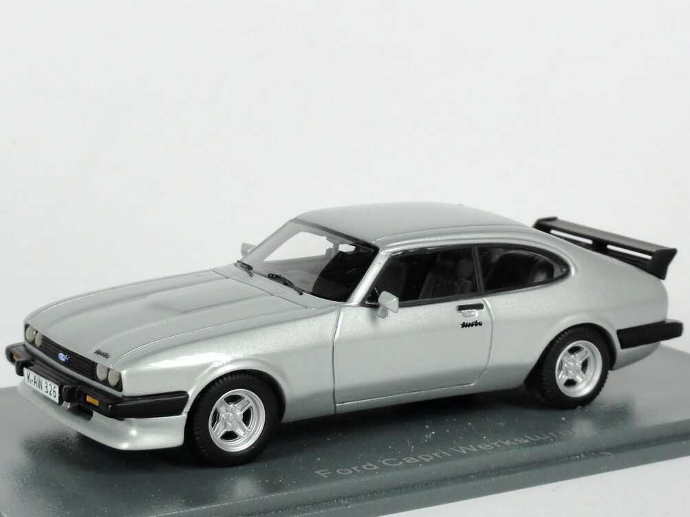 Foto 1:43 Ford Capri Mk III Werksturbo silber-met. NEO Scale Models 43326