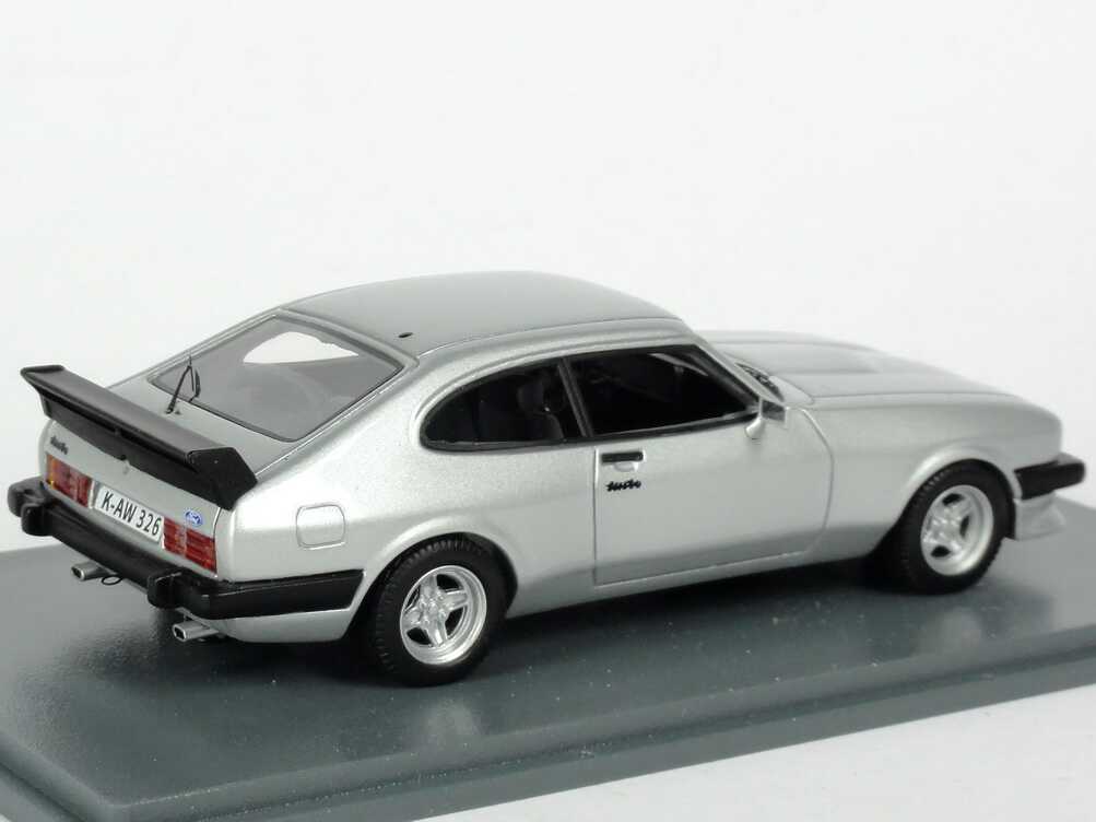 Foto 1:43 Ford Capri Mk III Werksturbo silber-met. NEO Scale Models 43326