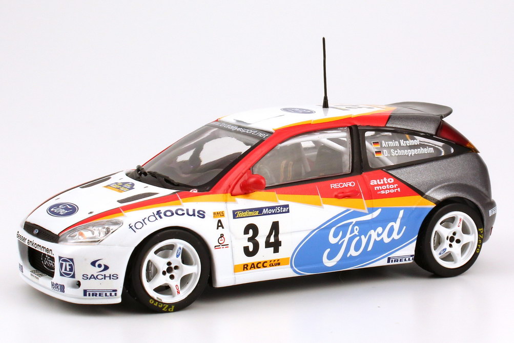 Foto 1:43 Ford Focus RS Rally Catalunya 2002 Nr.34, Armin Kremer / Dieter Schneppenheim Minichamps 430028934