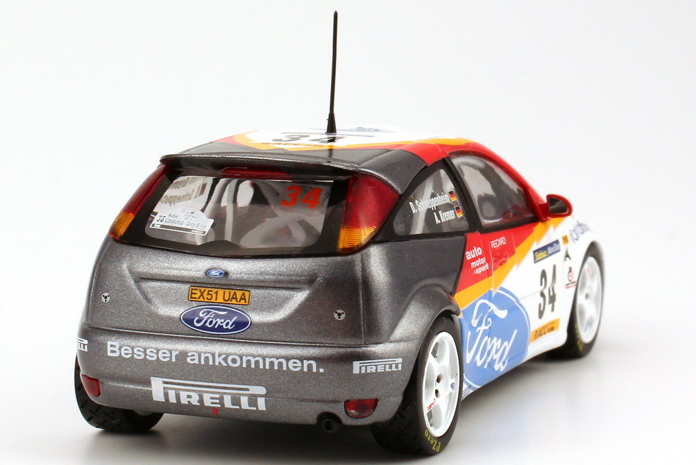 Foto 1:43 Ford Focus RS Rally Catalunya 2002 Nr.34, Armin Kremer / Dieter Schneppenheim Minichamps 430028934