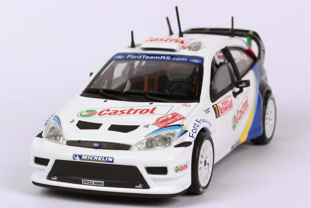 Foto 1:43 Ford Focus WRC Rally Monte Carlo 2004 Castrol Nr.7, Märtin / Park Solido 1593