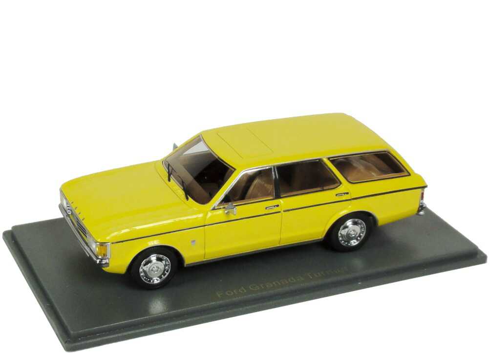 Foto 1:43 Ford Granada Turnier MK I (1972) gelb NEO Scale Models 44250