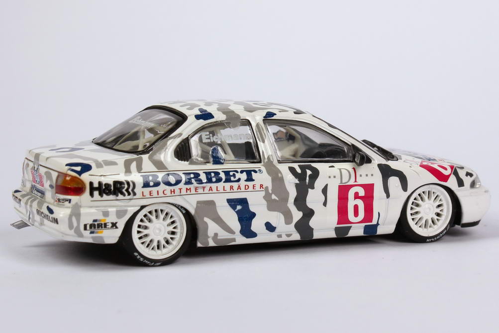 Foto 1:43 Ford Mondeo Stufenheck ADAC TW-Cup 1994 Eggenberger Motorsport, Borbet Nr.6, Eichmann Minichamps 430948006