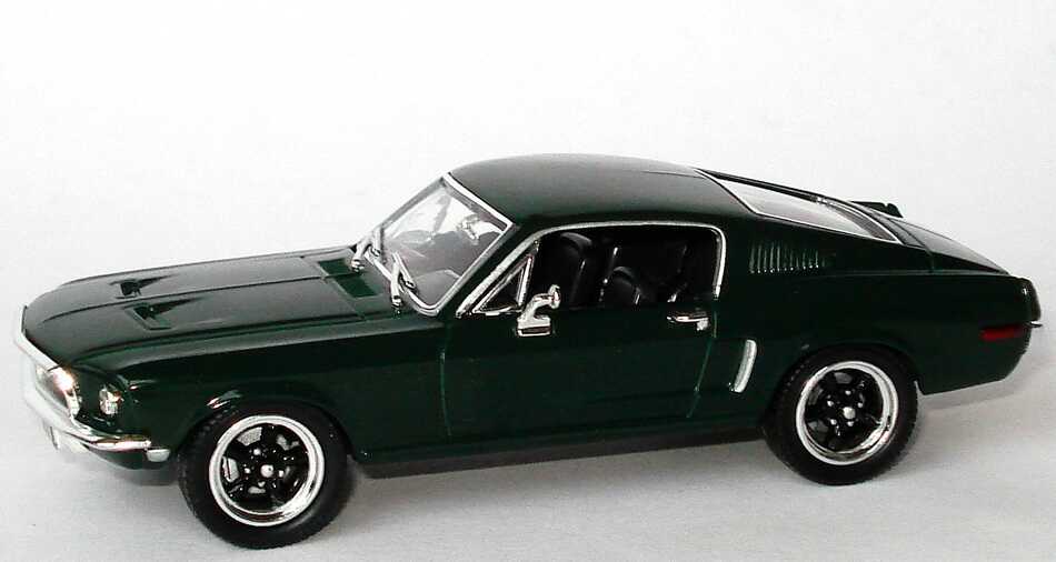 Foto 1:43 Ford Mustang GT 1968 dunkelgrün Steve McQueen, Bullit Yat Ming 43207