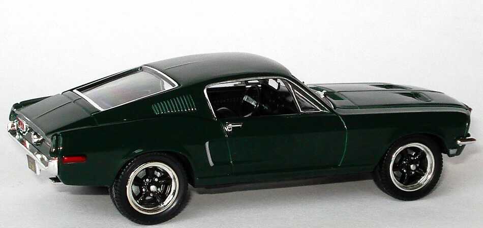 Foto 1:43 Ford Mustang GT 1968 dunkelgrün Steve McQueen, Bullit Yat Ming 43207