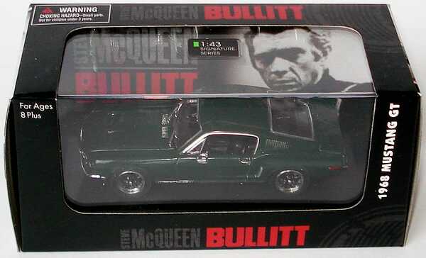 Foto 1:43 Ford Mustang GT 1968 dunkelgrün Steve McQueen, Bullit Yat Ming 43207