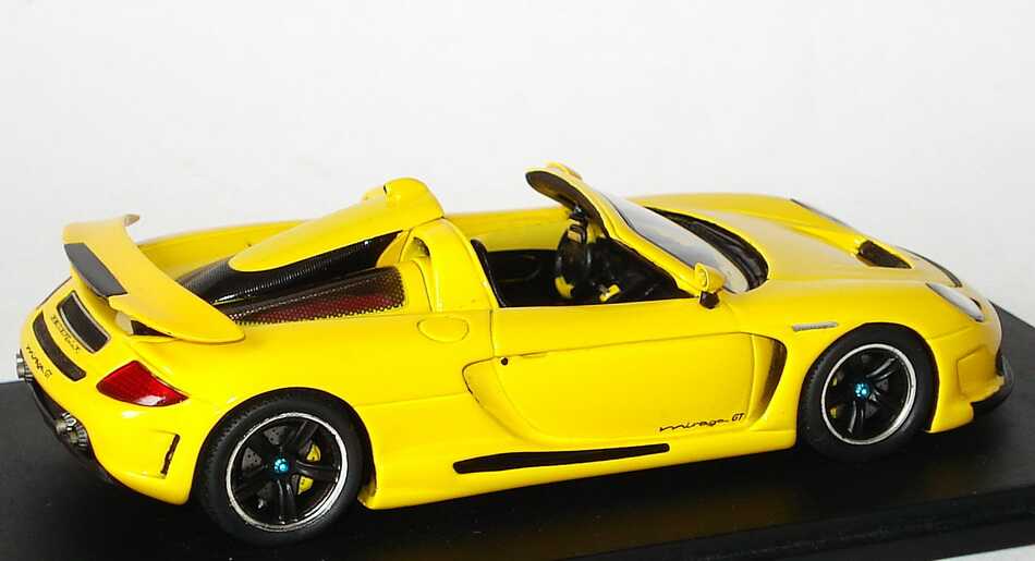 Foto 1:43 Gemballa Mirage GT (Basis Porsche Carrera GT) gelb Spark S0720
